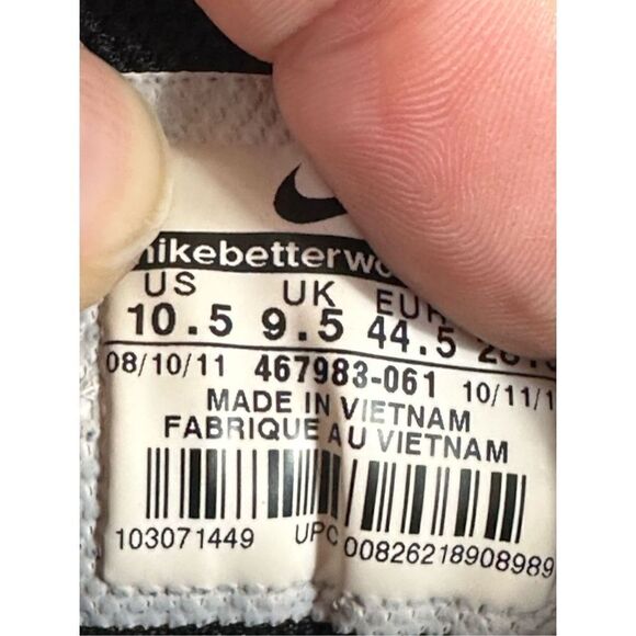 Nike Diamond Elite Mid Metal Baseball Cleats Shoes Men's 10.5 - Picture 9 of 9